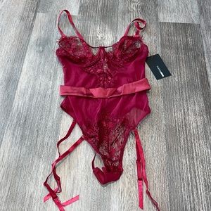 NWT Small Fashion Nova Wine Burgundy Sexy Lingerie